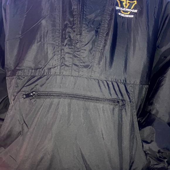Vintage black half zip windbreaker - Picture 3 of 6